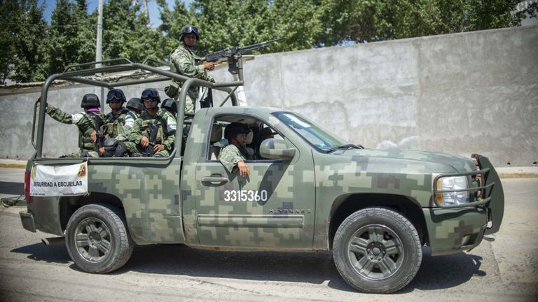 Soldats mexicains