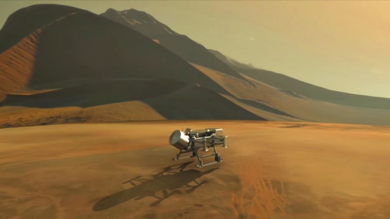Libellule de la NASA. Pic: NASA