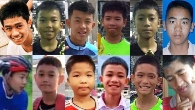 L'équipe de football thaïlandaise sauvée
