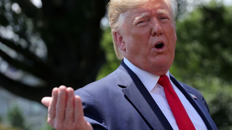 Le président Donald Trump a semblé accuser les démocrates de la mort de migrants se rendant aux États-Unis