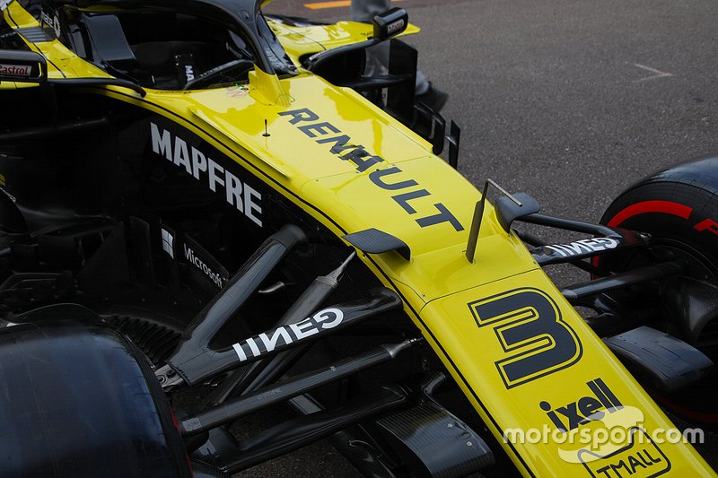 Détail avant Renault F1 Team