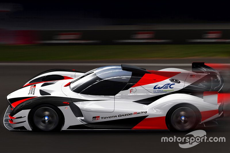 Toyota Gazoo Racing Hypercar rendu