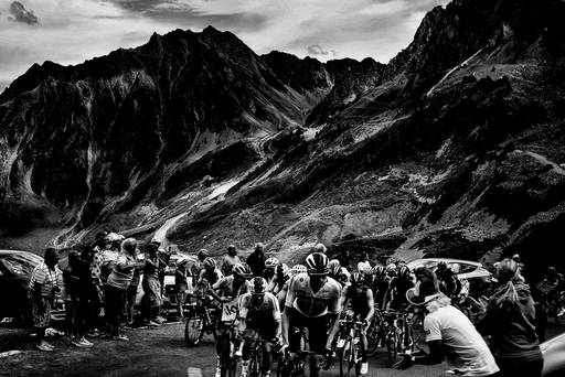 Les condamnés de la route condamnés à la route sont passibles de peines cruelles au Tourmalet