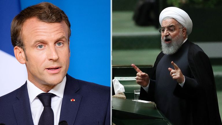 Macron a averti l'Iran de son utilisation nucléaire
