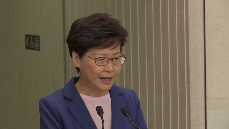 Carrie Lam subit une pression intense sur le projet de loi sur l'extradition