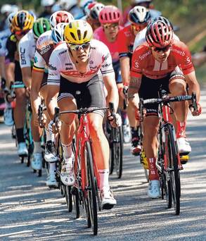 Nicolas Roche: "J'ai essayé de me débarrasser des gros chevaux pour avoir une chance de gagner"