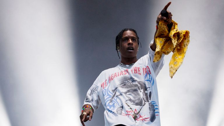 Le rappeur A $ AP Rocky se produit sur scène lors du Breakout Festival 2019 à PNE Amphitheatre le 15 juin 2019 à Vancouver, Canada. (Photo par Andrew Chin / Getty Images)
