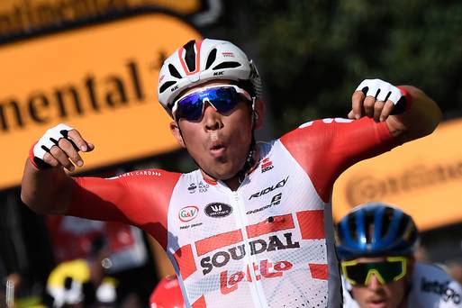 Nicolas Roche: «La puanteur de freins brûlants et les pneus glissant sur le tarmac chaud m'ont vraiment frappé»