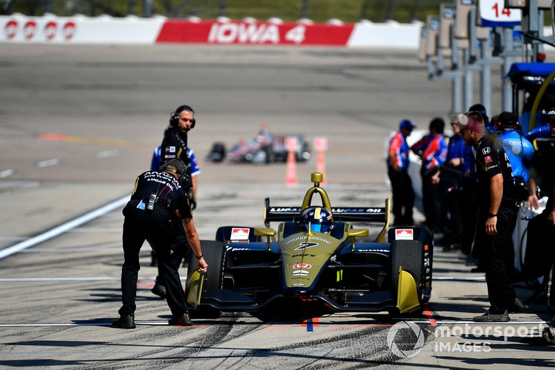 La recrue Marcus Ericsson a fait un excellent travail à lIowa pour se qualifier 10ème et terminer 11ème malgré une pénalité de pitlane. 