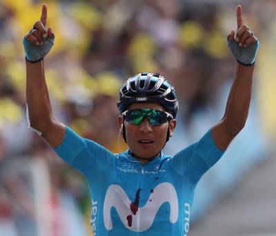 Nicolas Roche: "Mon côté gauche était en feu après avoir glissé sur le goudron chaud à 70 km / h"