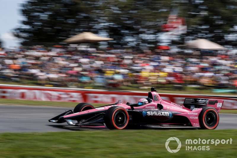 Harvey dans le Meyer Shank Racing avec le styliste Arrow SPM a brillé le week-end dernier avec des noms et des combinaisons plus "grands". 