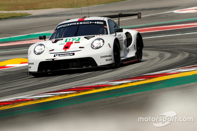 Porsche 911 RSR # 19 du Porsche GT Team - 19 ans: Michael Christensen, Kevin Estre