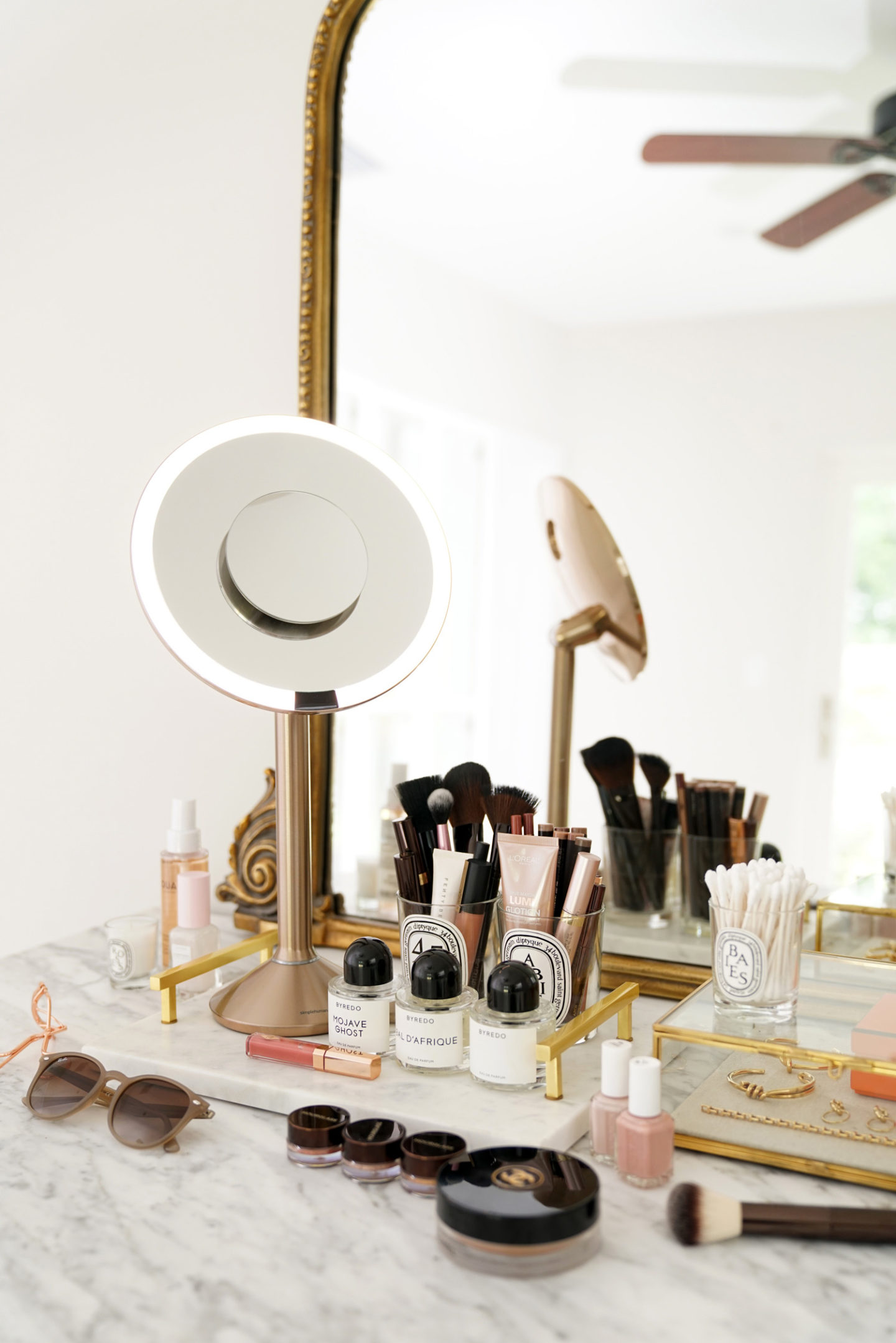 Simplehuman Round Sensor Mirror Test Pro Rose Or