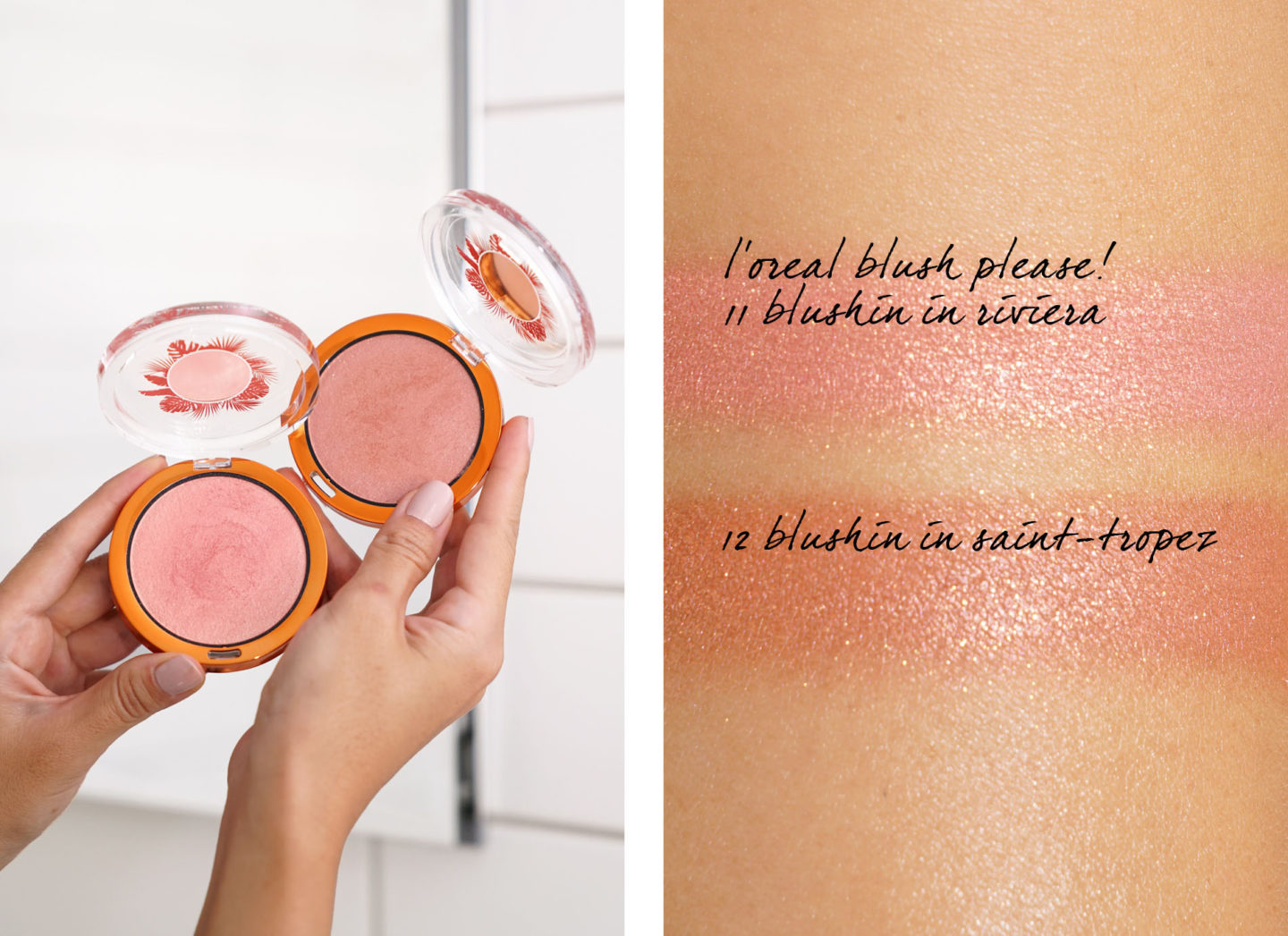 L'Oreal Blush S'il vous plaît! Summer belle surligneur rougit