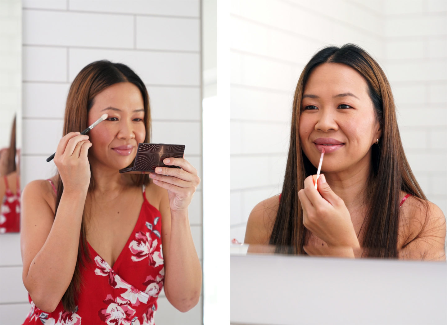 Charlotte Tilbury - Trio de lèvres à parler d'oreiller et palette Easy Smokey Eye