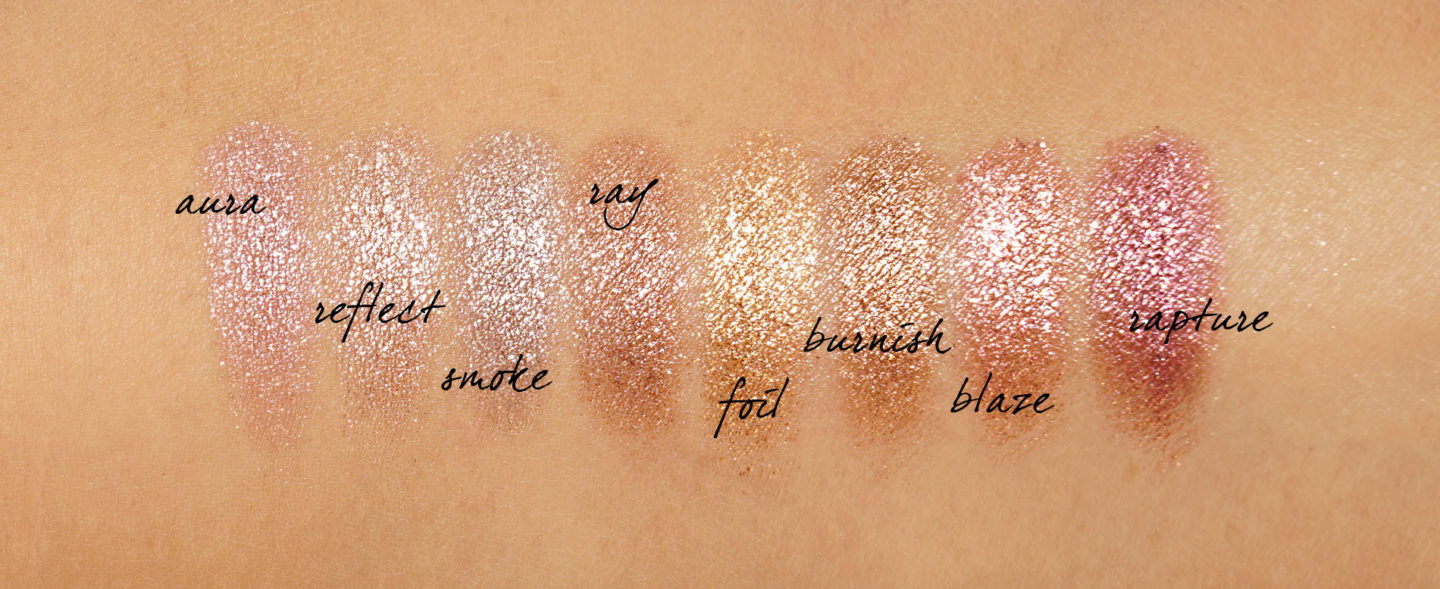 Échantillon d'ombre à paupières épars par un sablier via The Beauty Look Book