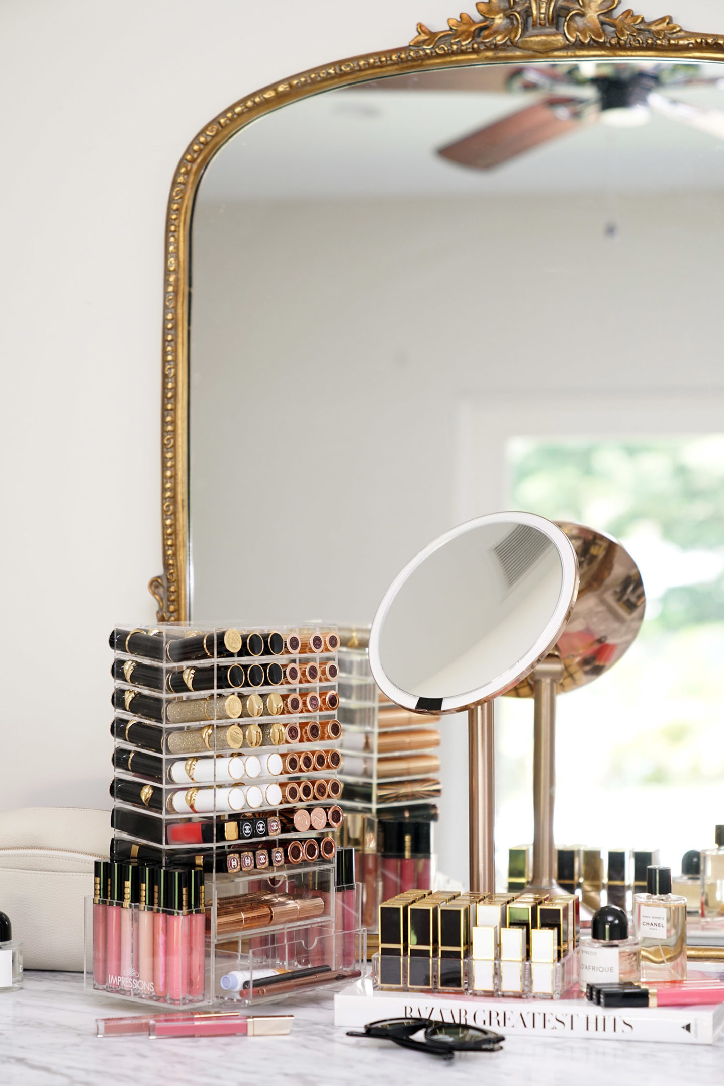 Idées de stockage de maquillage de rouge à lèvres