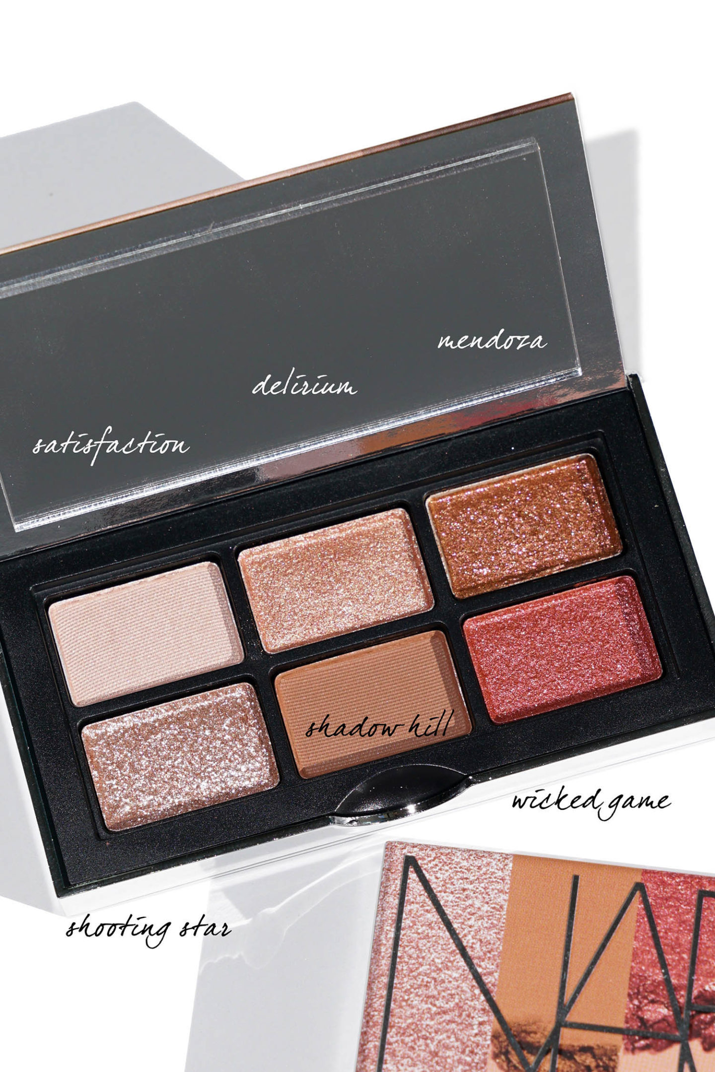 NARS Mini Wanted Eyeshadow Palette examen via le look book beauté