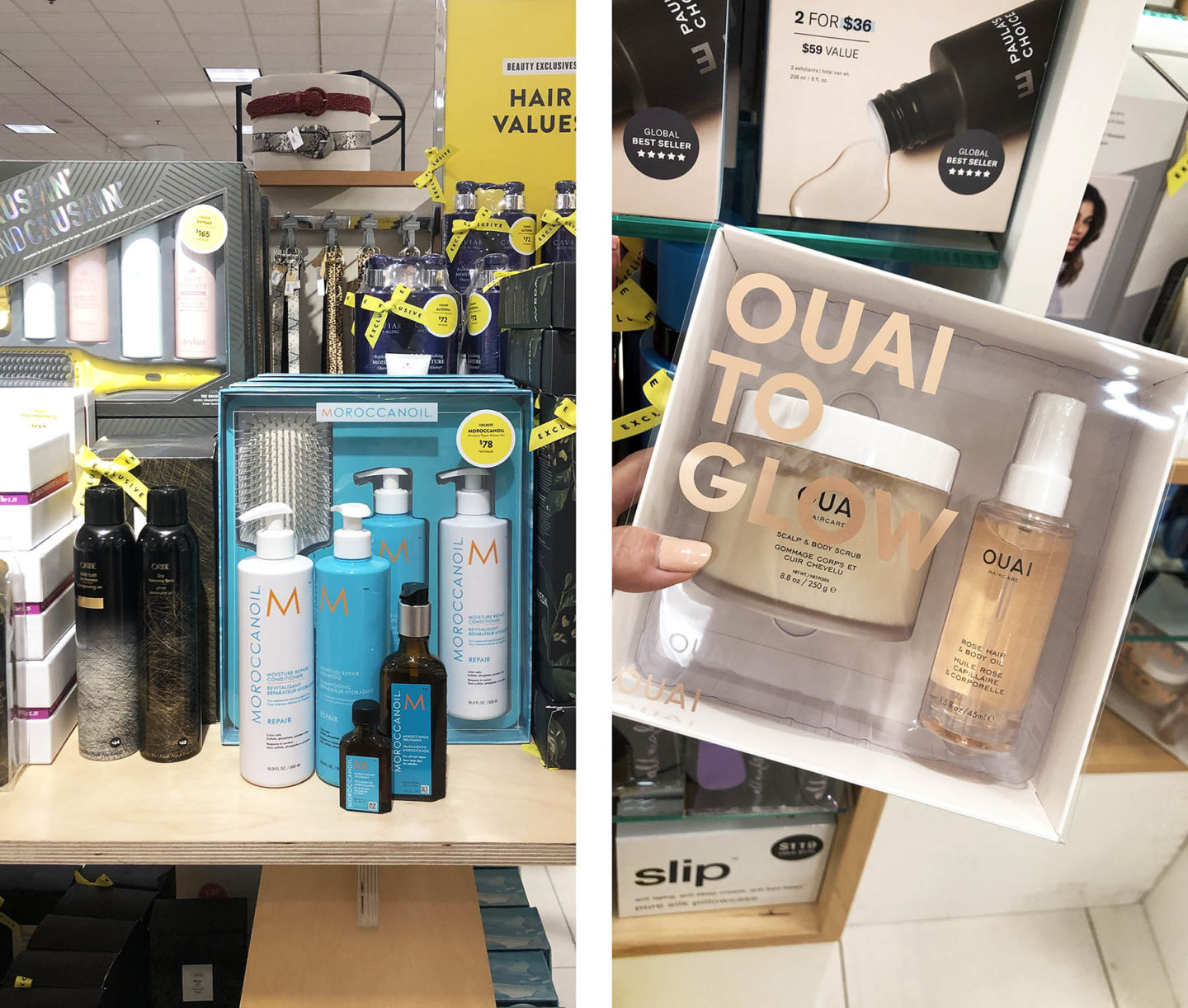 Vente Anniversaire Nordstrom 2019 beauté exclusives Moroccanoil Oribe