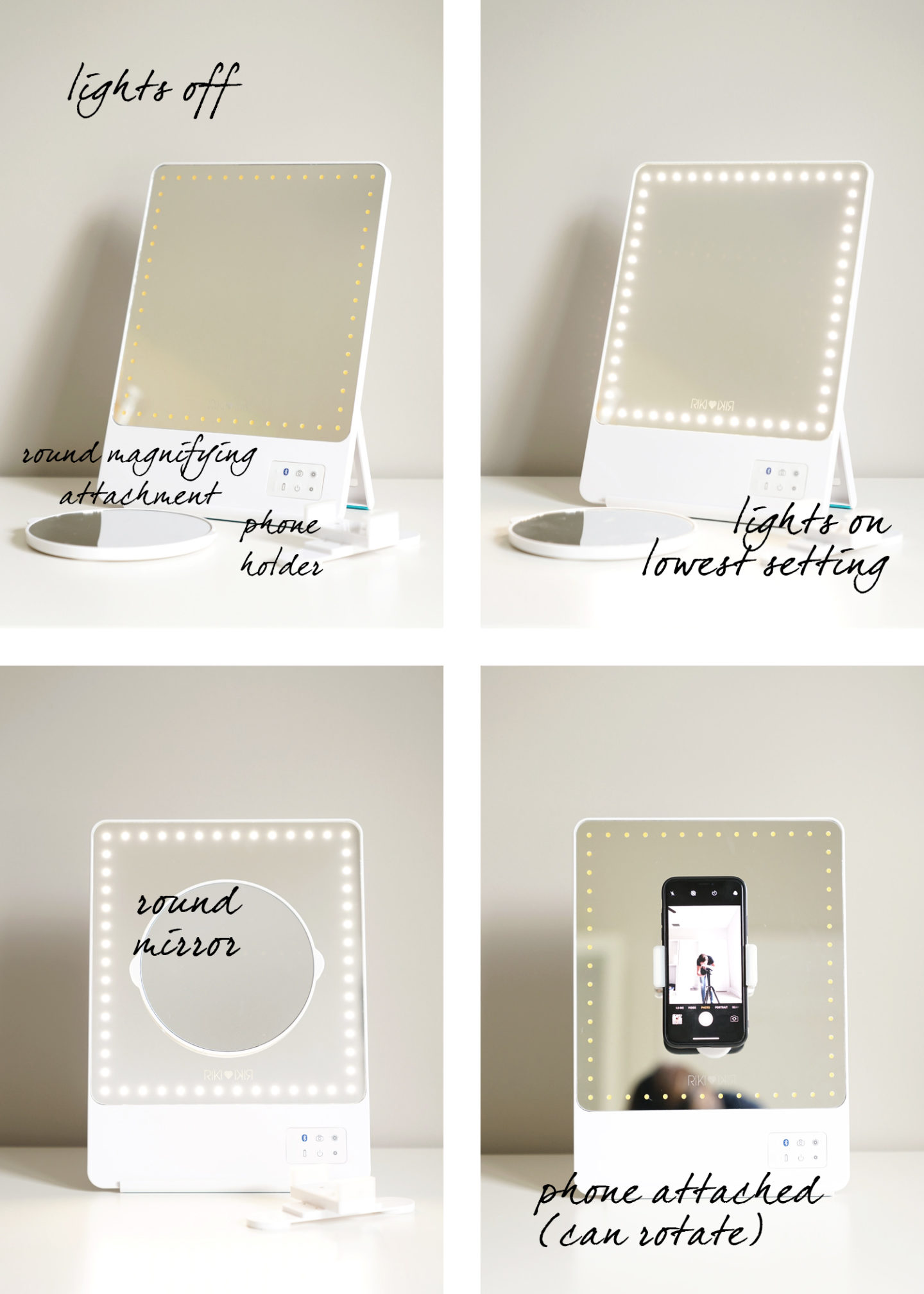 Riki Skinny Vanity Mirror via le Beauty Look Book