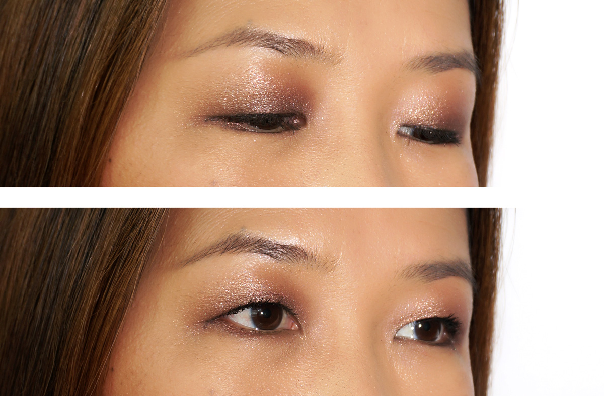Échantillon en suède blanc avec couleurs pour les yeux Tom Ford | Le look book beauté