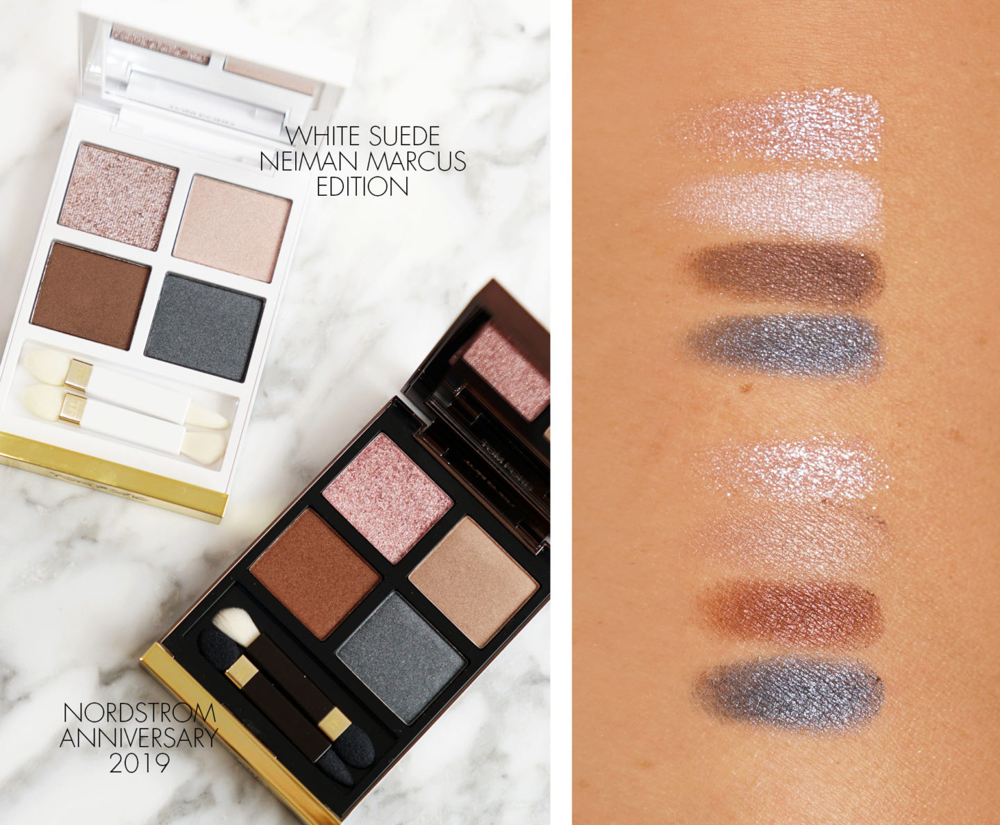 Tom Ford en daim blanc Neimans vs échantillons Nordstrom