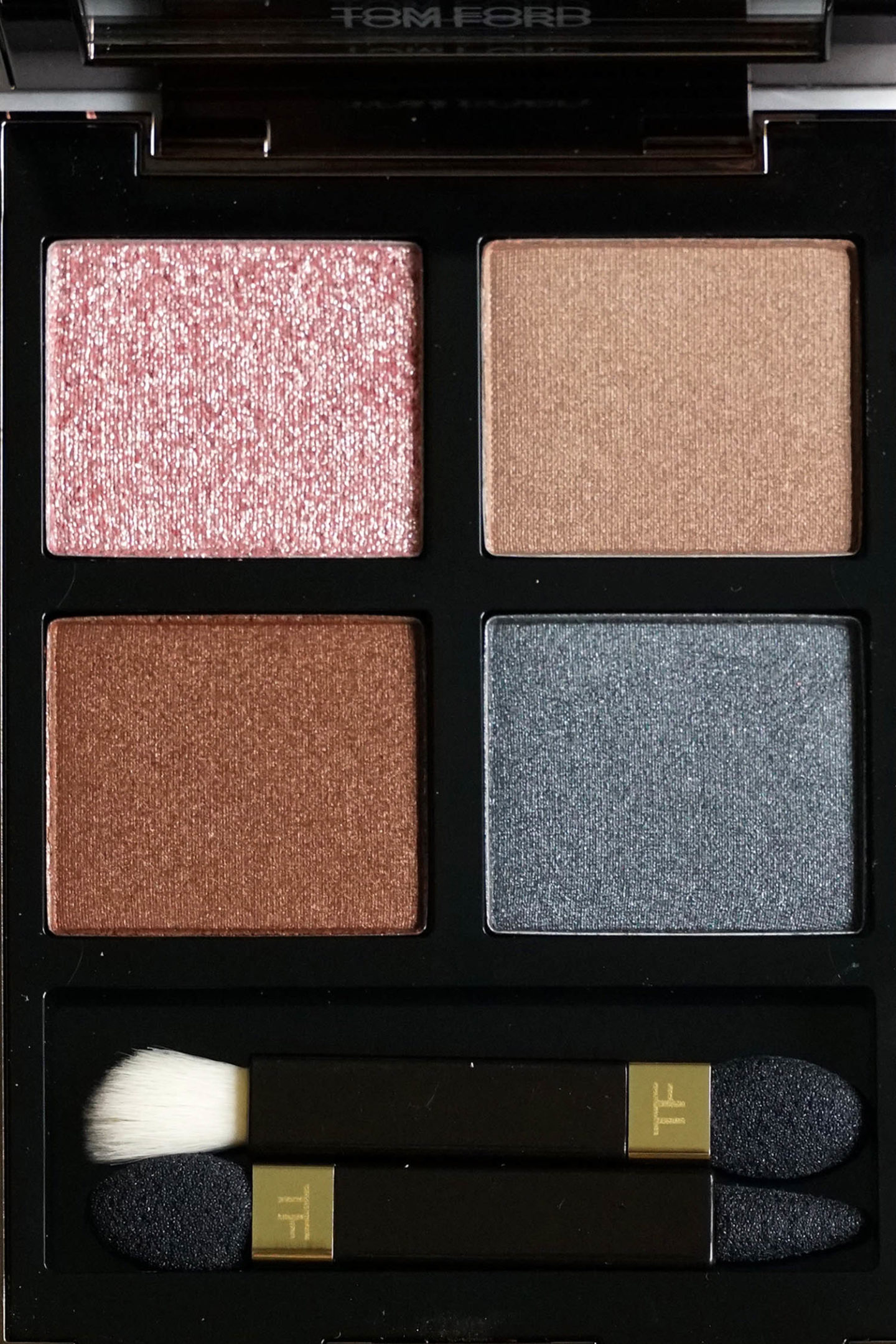 Tom Ford Eye Color Quad en daim blanc | Le look book beauté