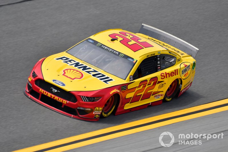 Joey Logano, équipe Penske, Ford Mustang Shell Pennzoil