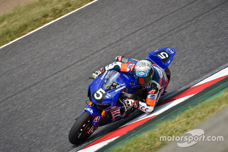 # 5 F.C.C. TSR Honda, Honda: Damian Cudlin, Kazuma Watanabe, Patrick Jacobsen