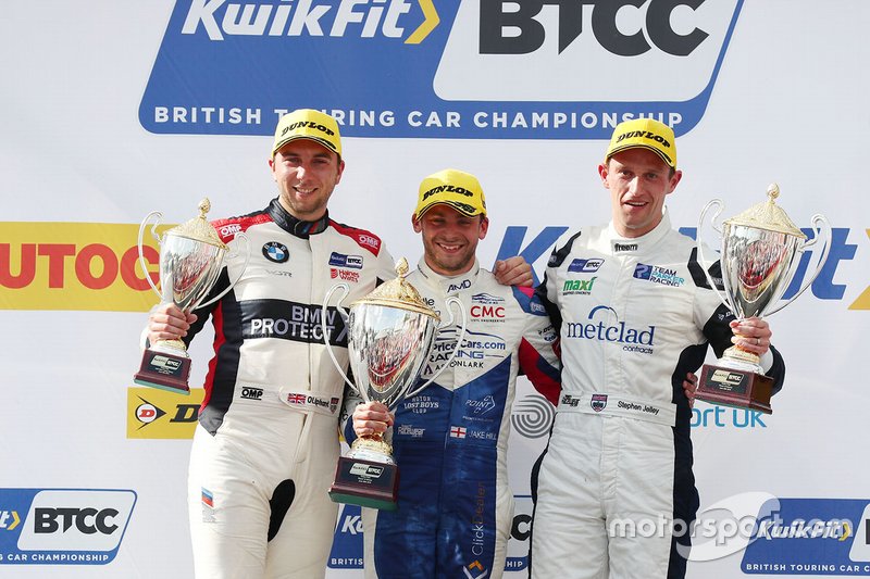 Podium: vainqueur de la course, Jake Hill, Trade Price Cars Audi