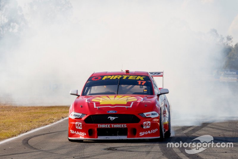 Scott McLaughlin, vainqueur de la course, Penske Ford du DJR Team