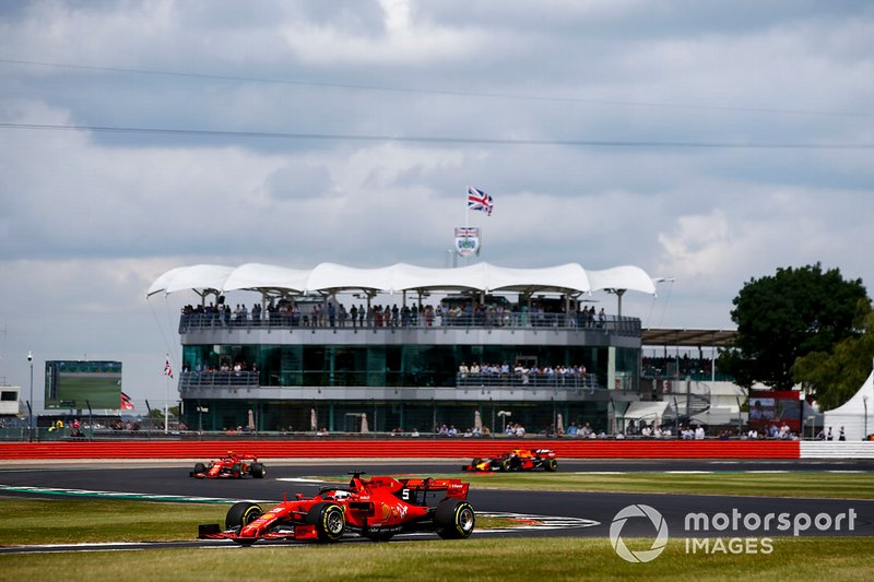Sebastian Vettel, Ferrari SF90, conduit Charles Leclerc, Ferrari SF90