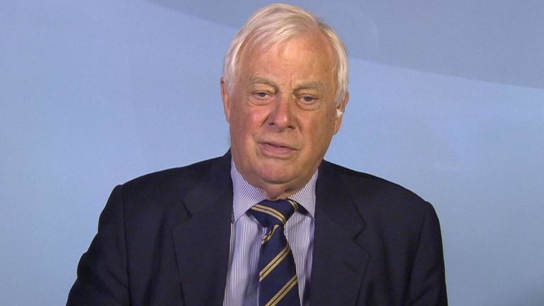 Lord Chris Patten fut le dernier gouverneur britannique de Hong Kong
