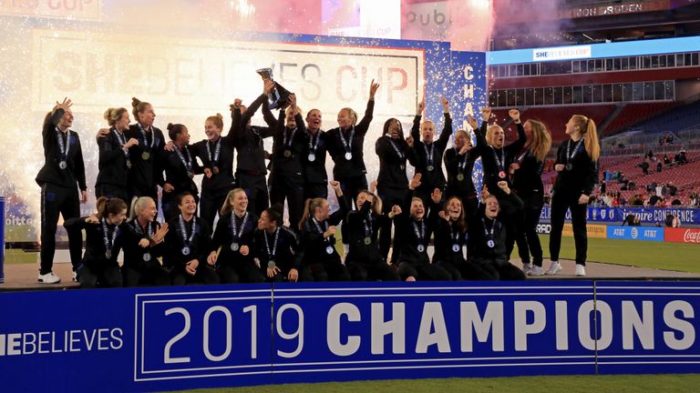 L'Angleterre remporte la SheBelieves Cup