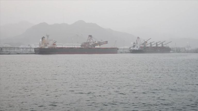 Tankers au port de Fujairah