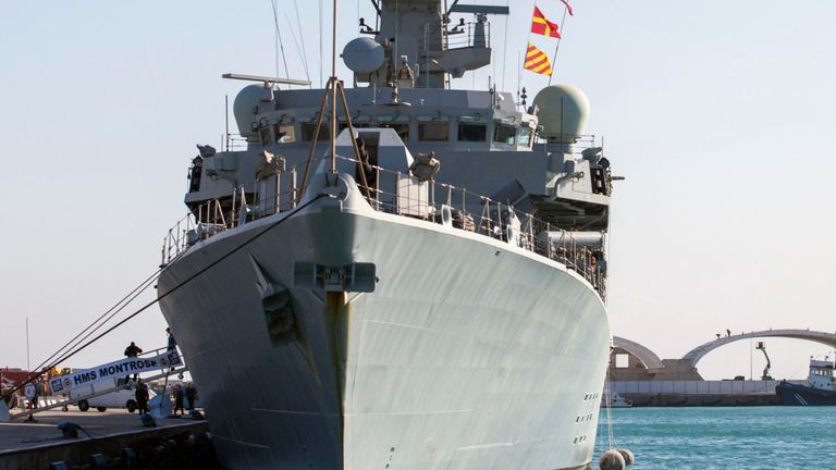 HMS Montrose