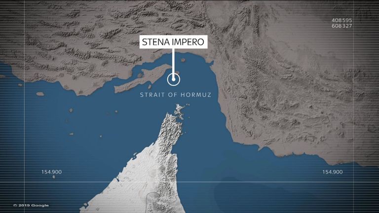 Le Stena Impero a été saisi dans le détroit d'Ormuz
