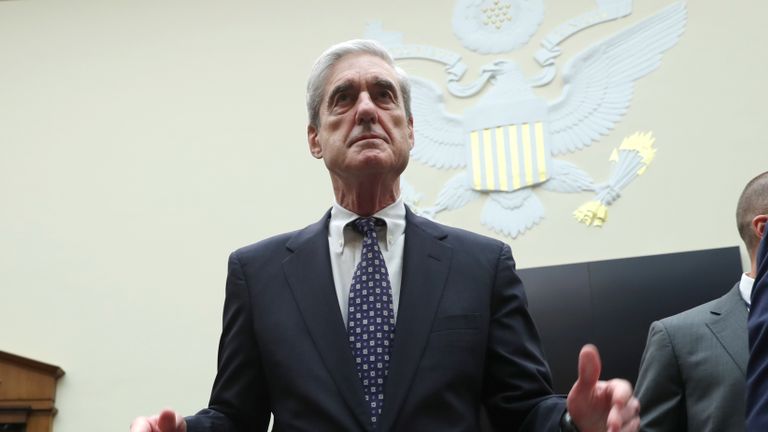 Robert Mueller a déclaré qu'il n'avait pas disculpé. Président Trump