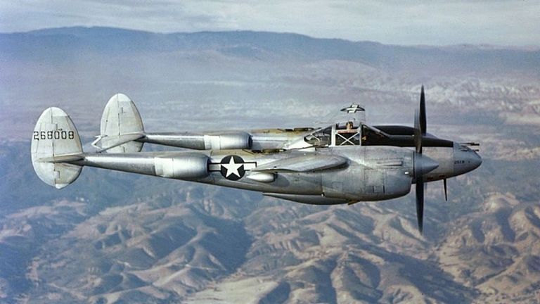 Le P38 Lightning était l'un des principaux avions de combat américains utilisés pendant la Seconde Guerre mondiale.