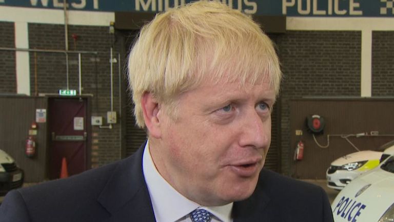 Johnson & # 39; Absolument & # 39; exclut l'élection avant la sortie du Brexit