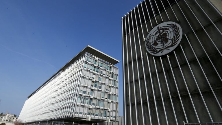 Siège de l'Organisation mondiale de la santé à Genève