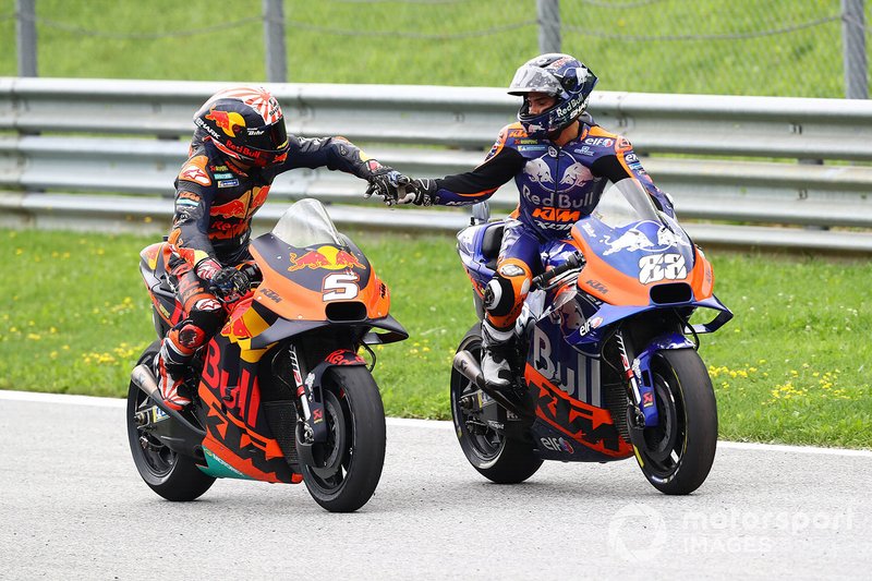 Johann Zarco, Concours dusine Red Bull KTM, Miguel Oliveira, Red Bull KTM Tech 3