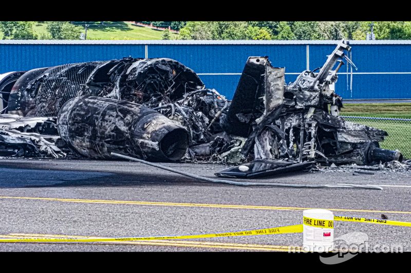 Épave dun accident davion de Dale Earnhardt Jr.