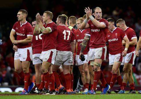 Pays de Galles après la victoire sur l'Angleterre à Cardiff
