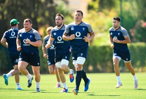 L'Irlande campe à fond alors que Joe Schmidt intensifie ses préparatifs pour la Coupe du monde au Portugal