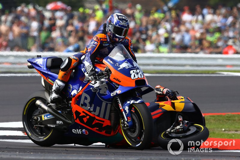 Johann Zarco, le Red Bull KTM Factory Racing et Oliviera