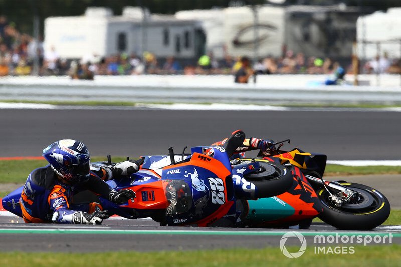Johann Zarco, le Red Bull KTM Factory Racing et Oliviera