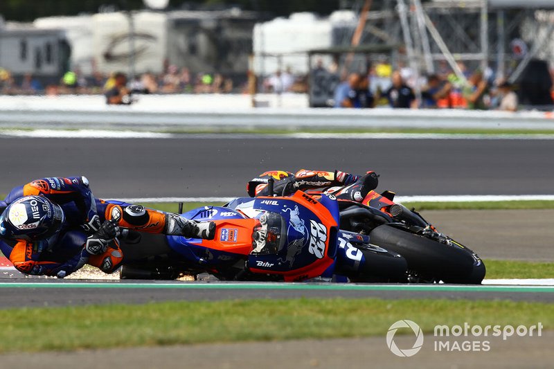 Johann Zarco, le Red Bull KTM Factory Racing et Oliviera