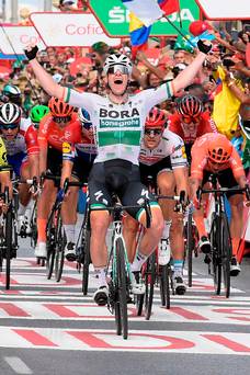 Sam Bennett remporte sa toute première victoire d'étape à Vuelta
