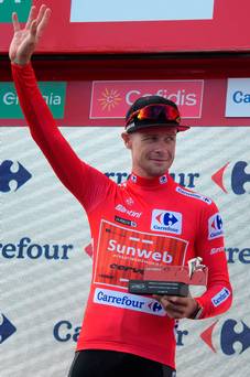 Nicolas Roche: "Ce n'est pas tous les jours que deux coureurs irlandais montent sur le podium du Grand Tour"